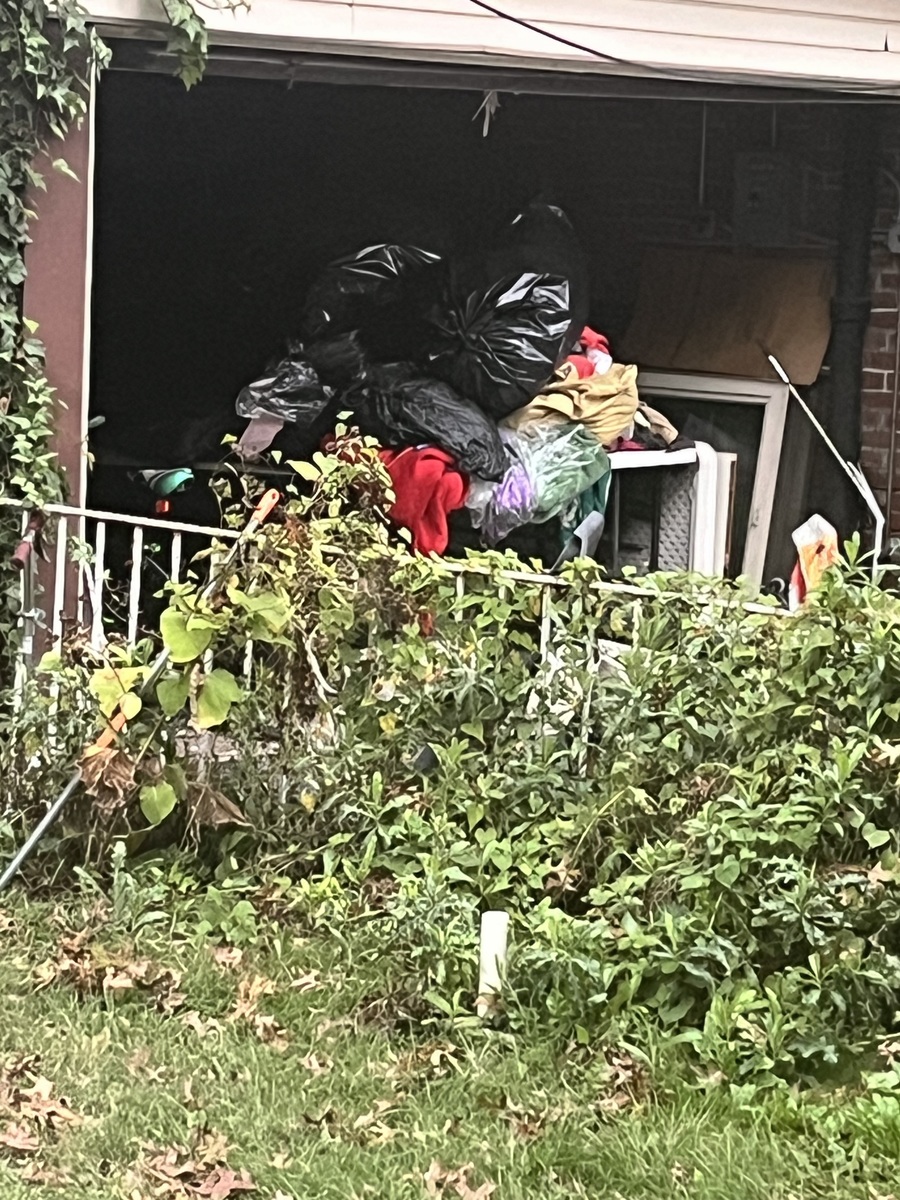 Photographic documentation of the work as submitted to the city's 311 record.