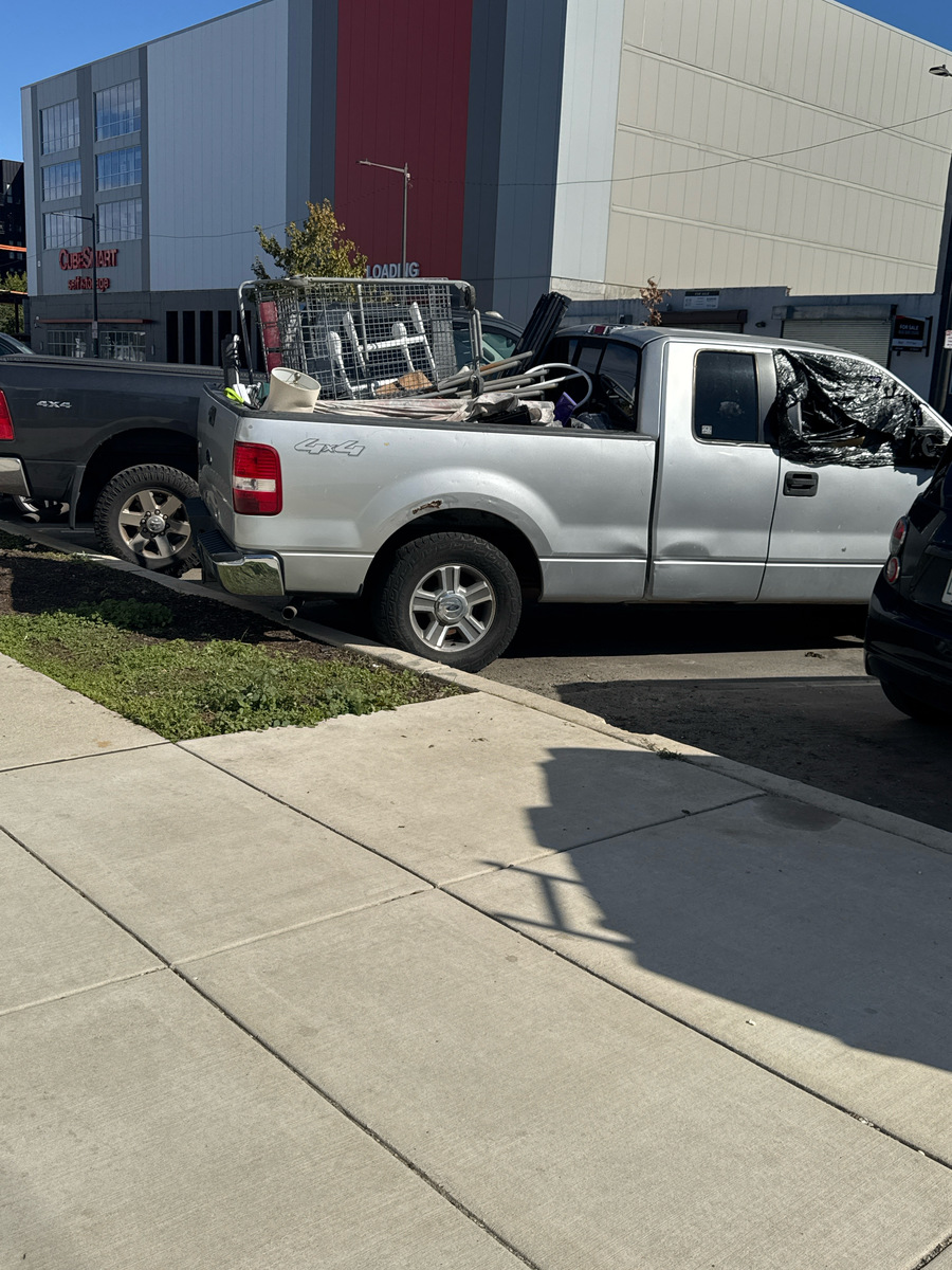 Photographic documentation of the work as submitted to the city's 311 record.