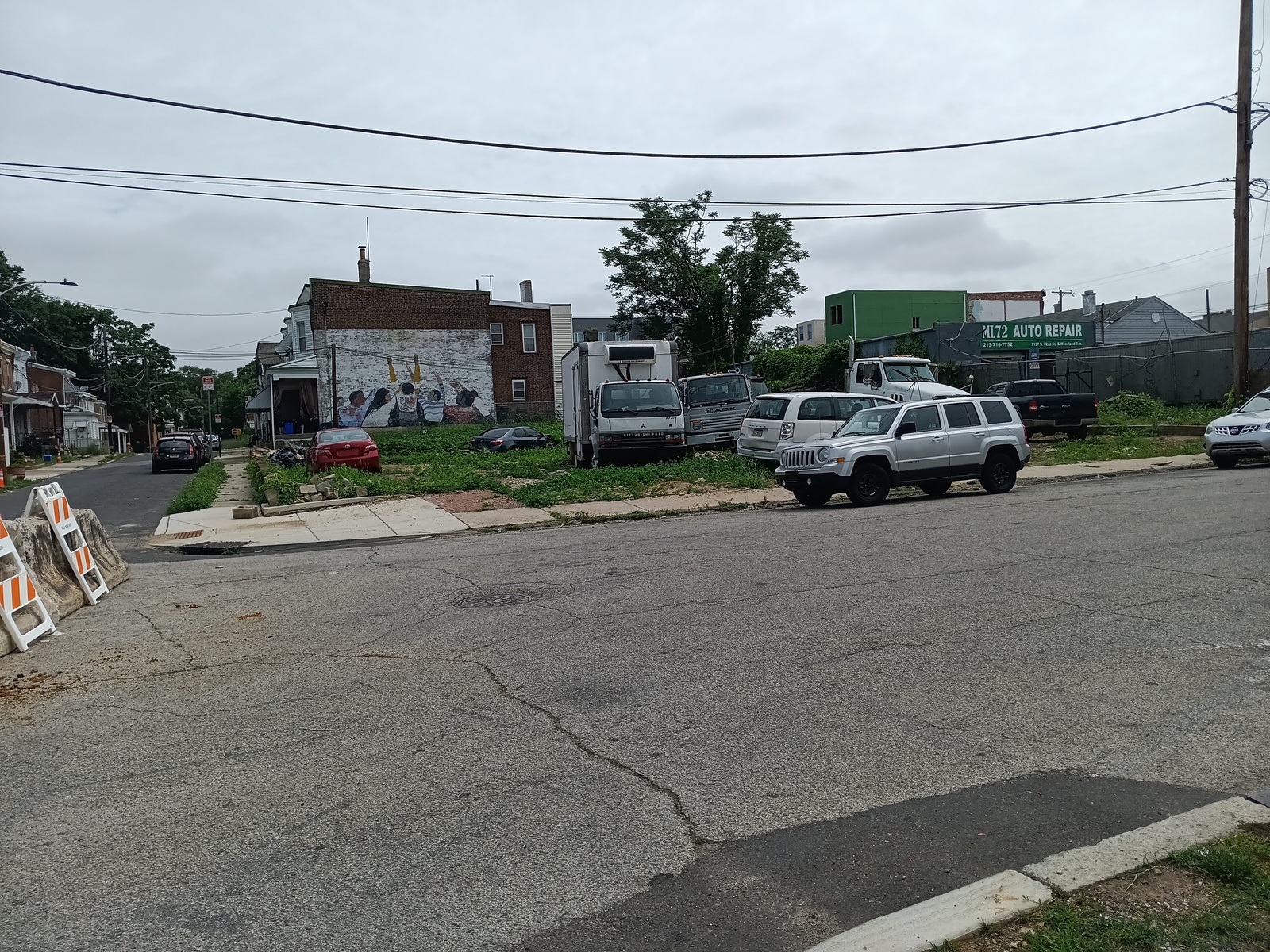 Photographic documentation of the work as submitted to the city's 311 record.