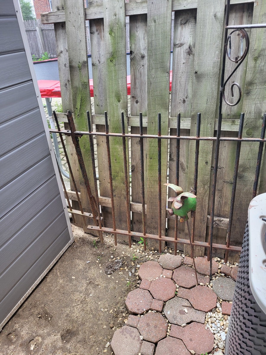 Photographic documentation of the work as submitted to the city's 311 record.