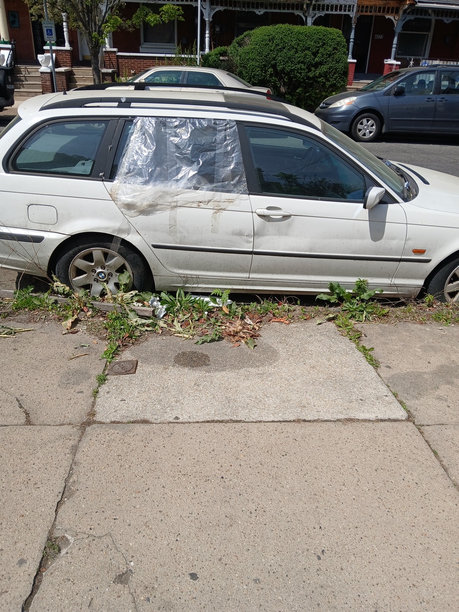 Photographic documentation of the work as submitted to the city's 311 record.