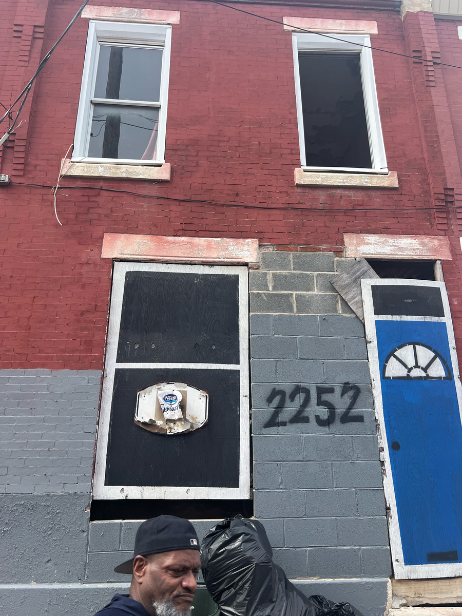 Photographic documentation of the work as submitted to the city's 311 record.