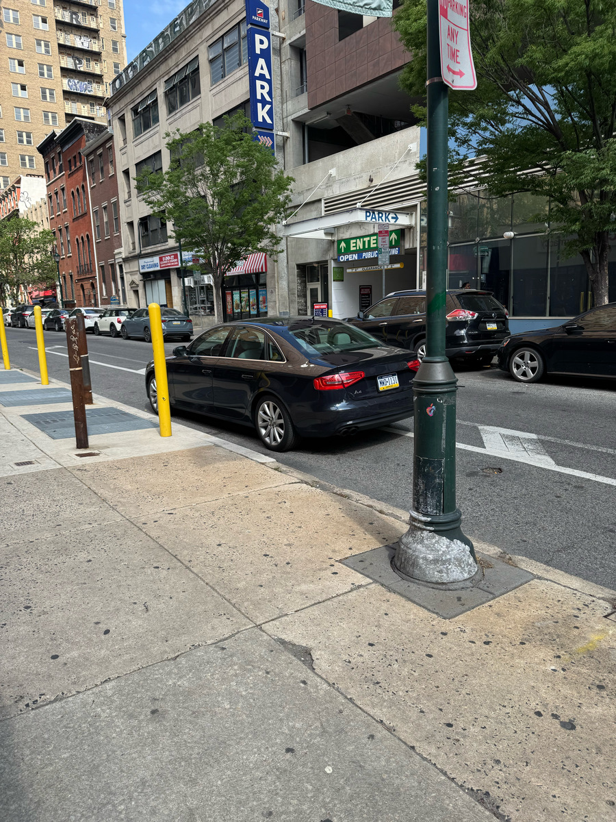 Photographic documentation of the work as submitted to the city's 311 record.