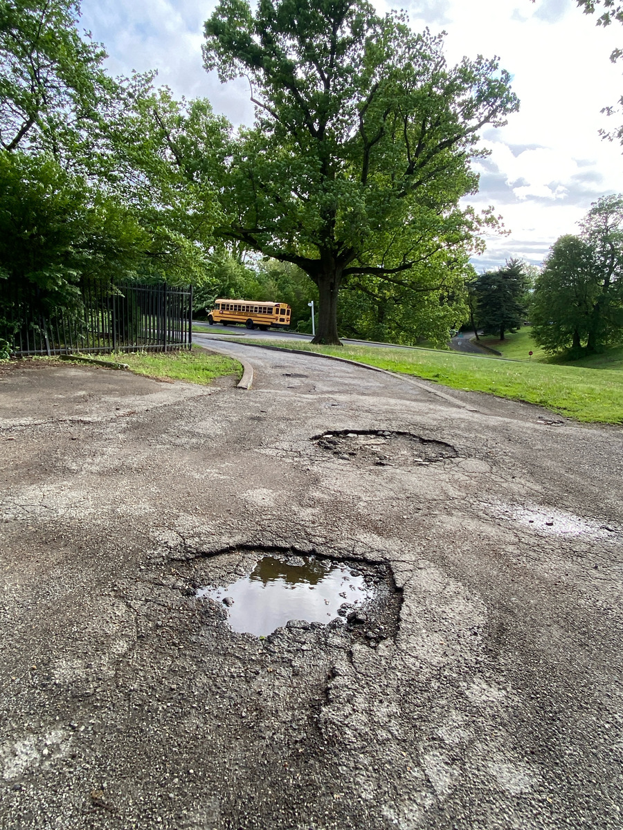 Photographic documentation of the work as submitted to the city's 311 record.