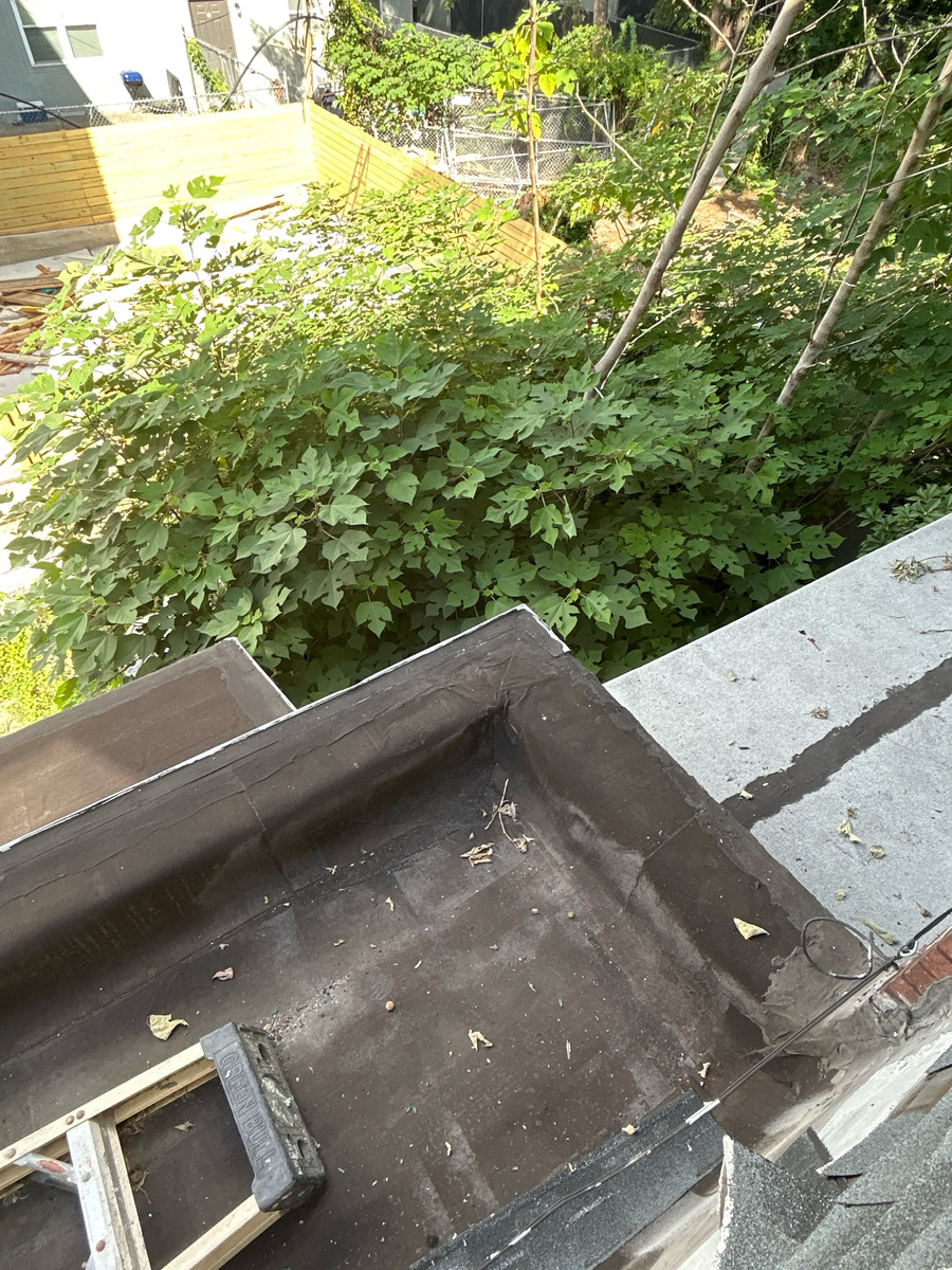 Photographic documentation of the work as submitted to the city's 311 record.