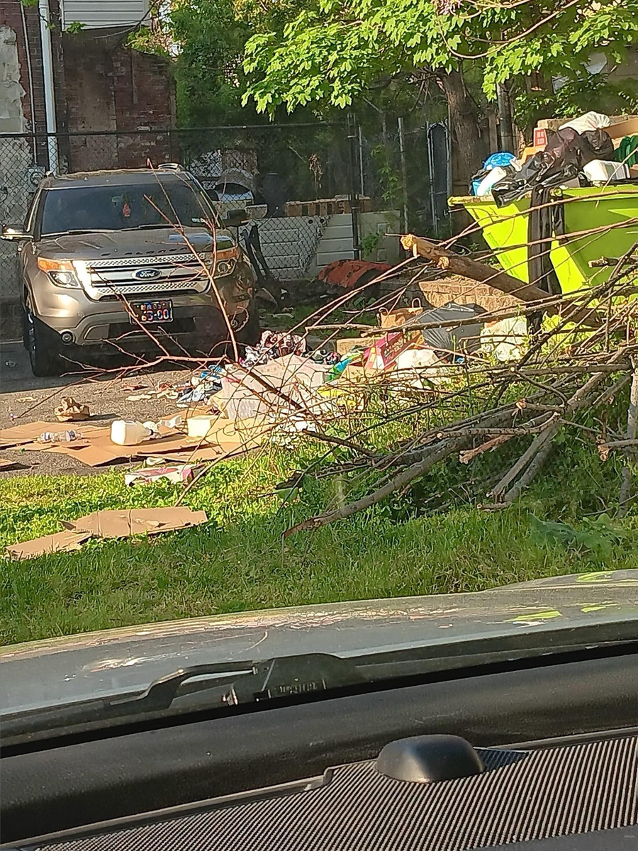 Photographic documentation of the work as submitted to the city's 311 record.