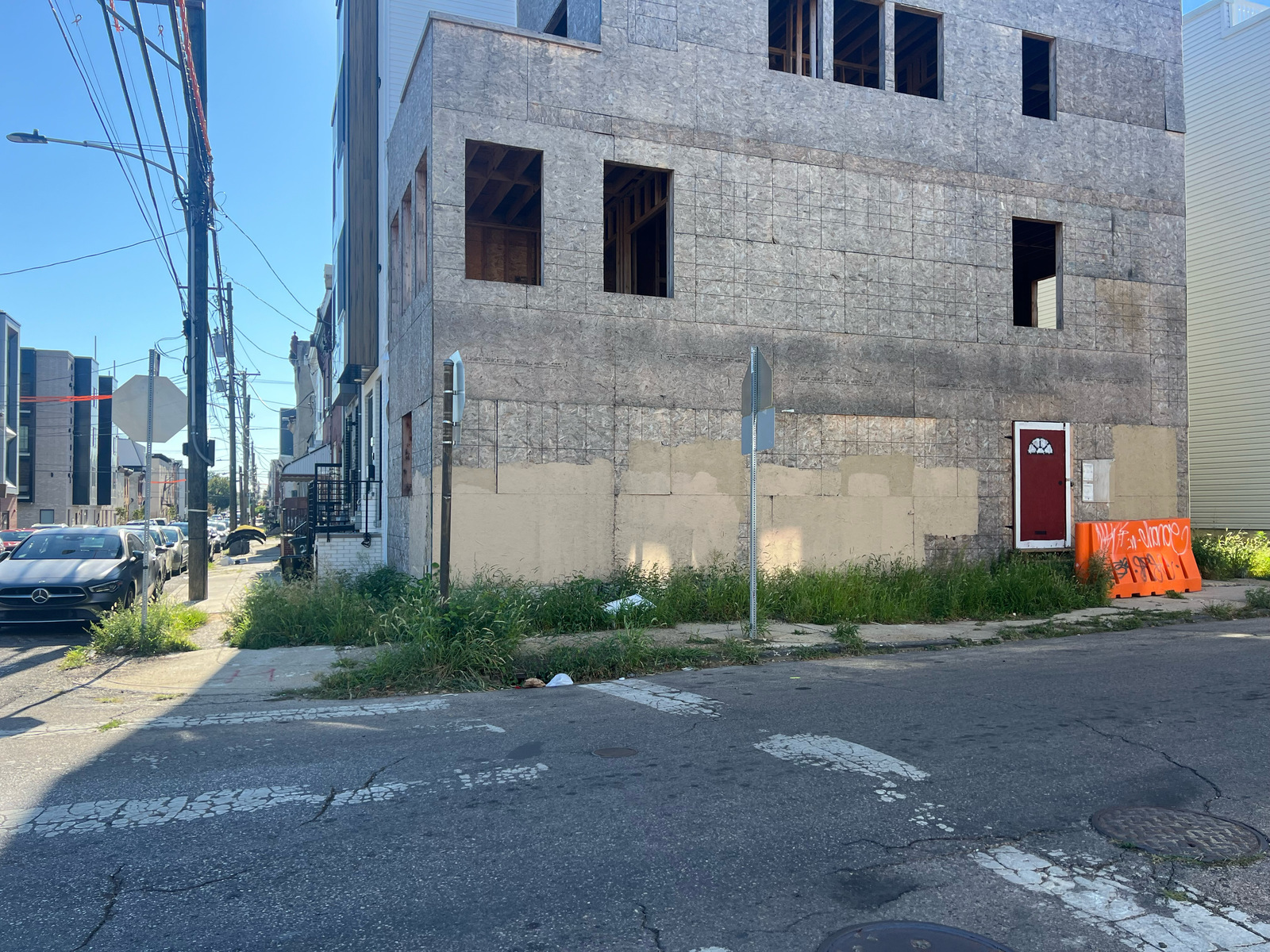 Photographic documentation of the work as submitted to the city's 311 record.