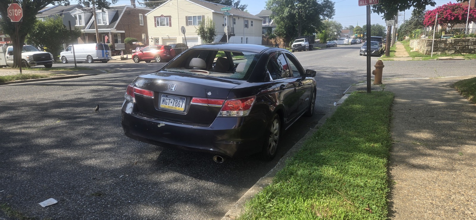 Photographic documentation of the work as submitted to the city's 311 record.