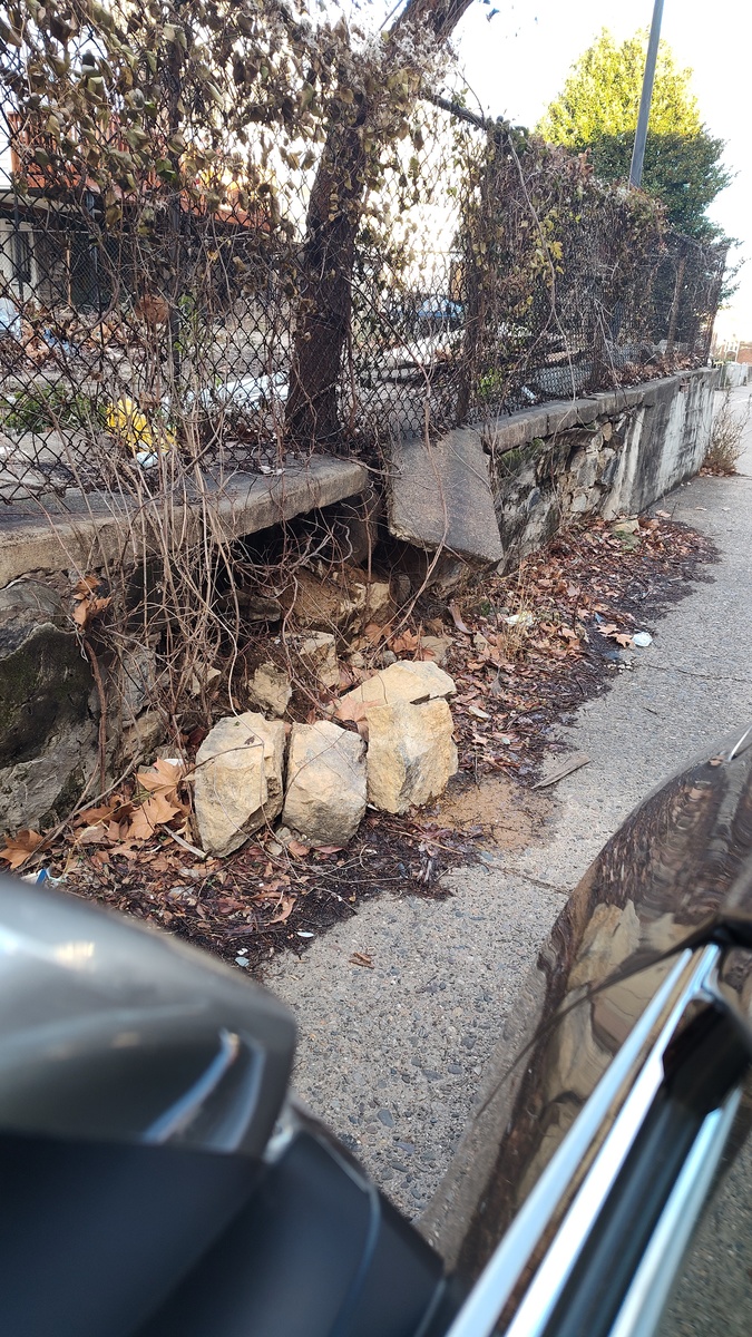 Photographic documentation of the work as submitted to the city's 311 record.