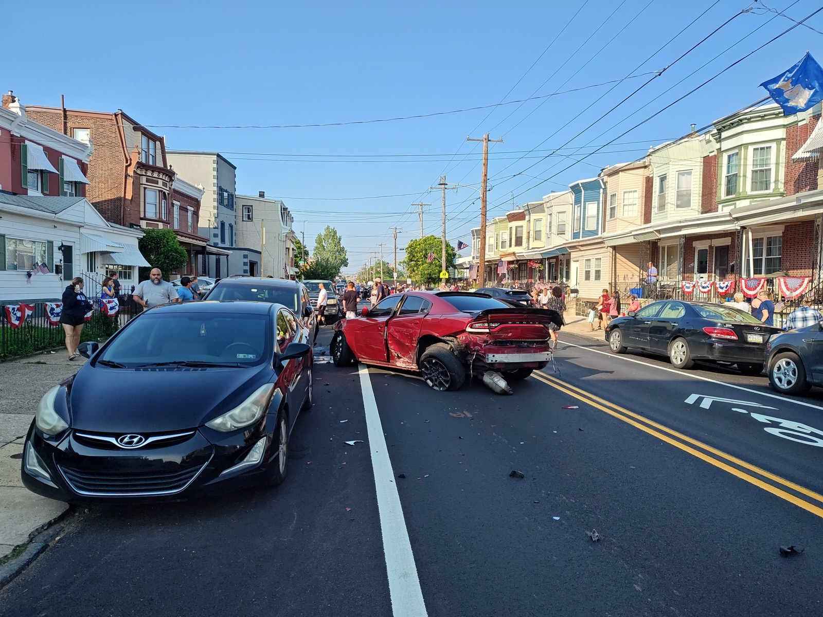 Photographic documentation of the work as submitted to the city's 311 record.