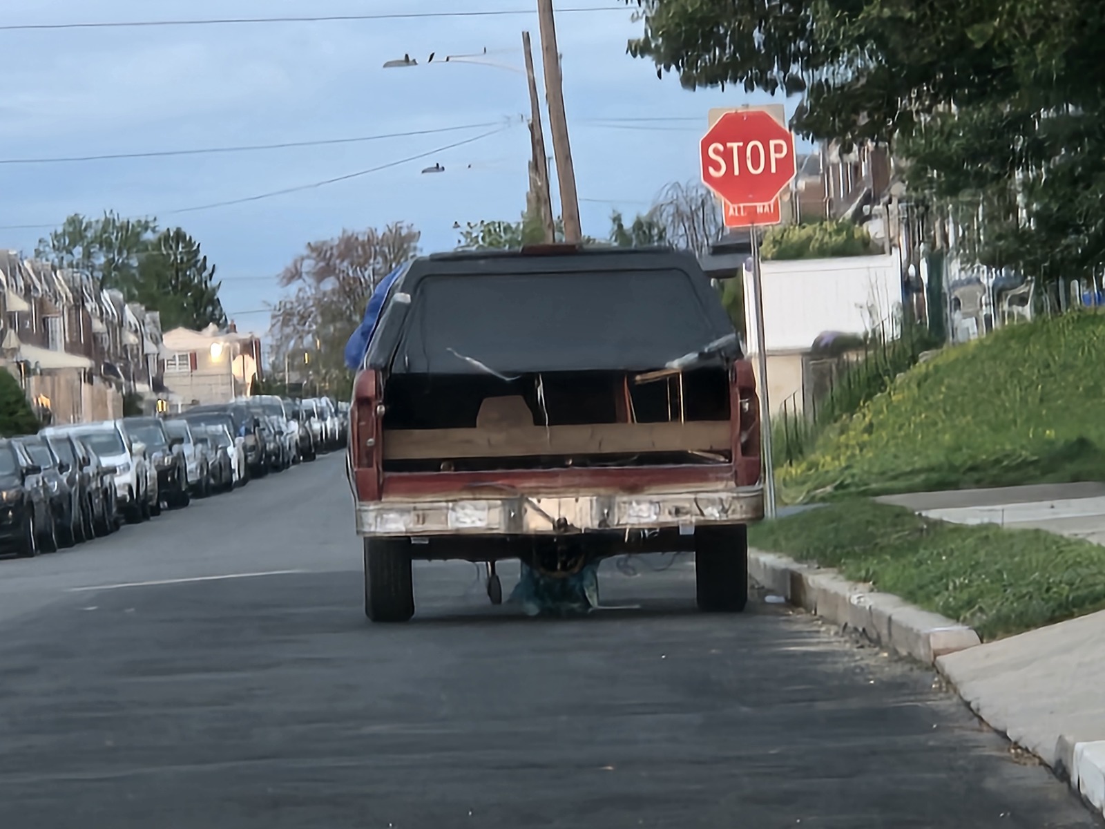 Photographic documentation of the work as submitted to the city's 311 record.