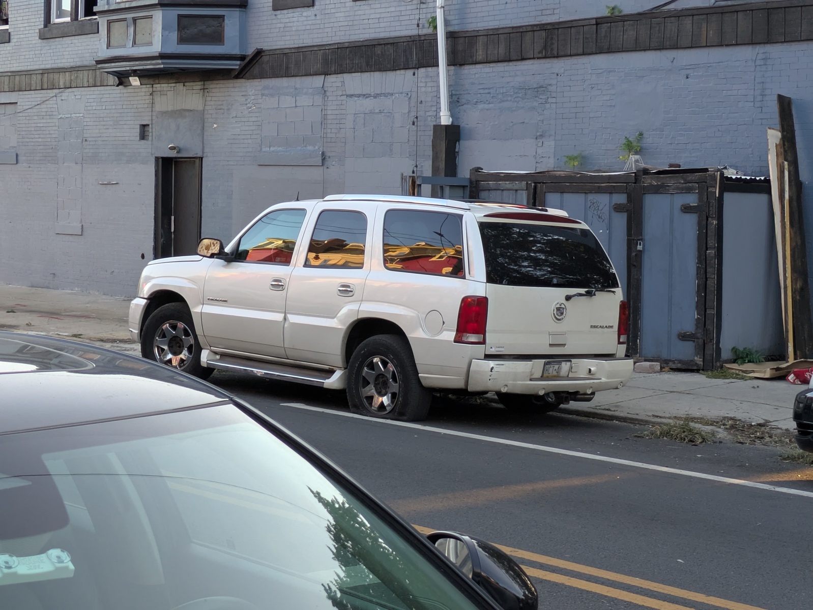 Photographic documentation of the work as submitted to the city's 311 record.