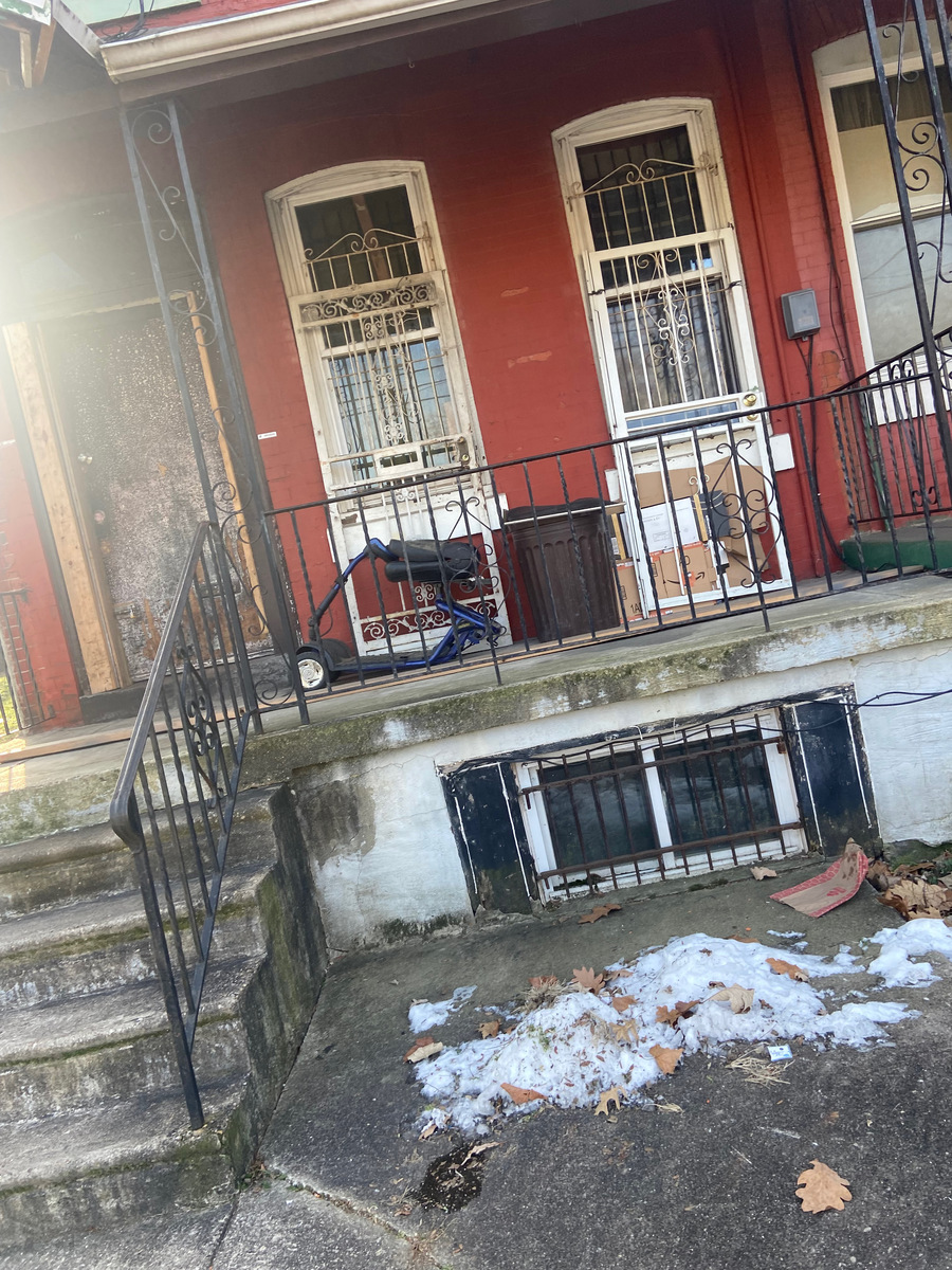 Photographic documentation of the work as submitted to the city's 311 record.