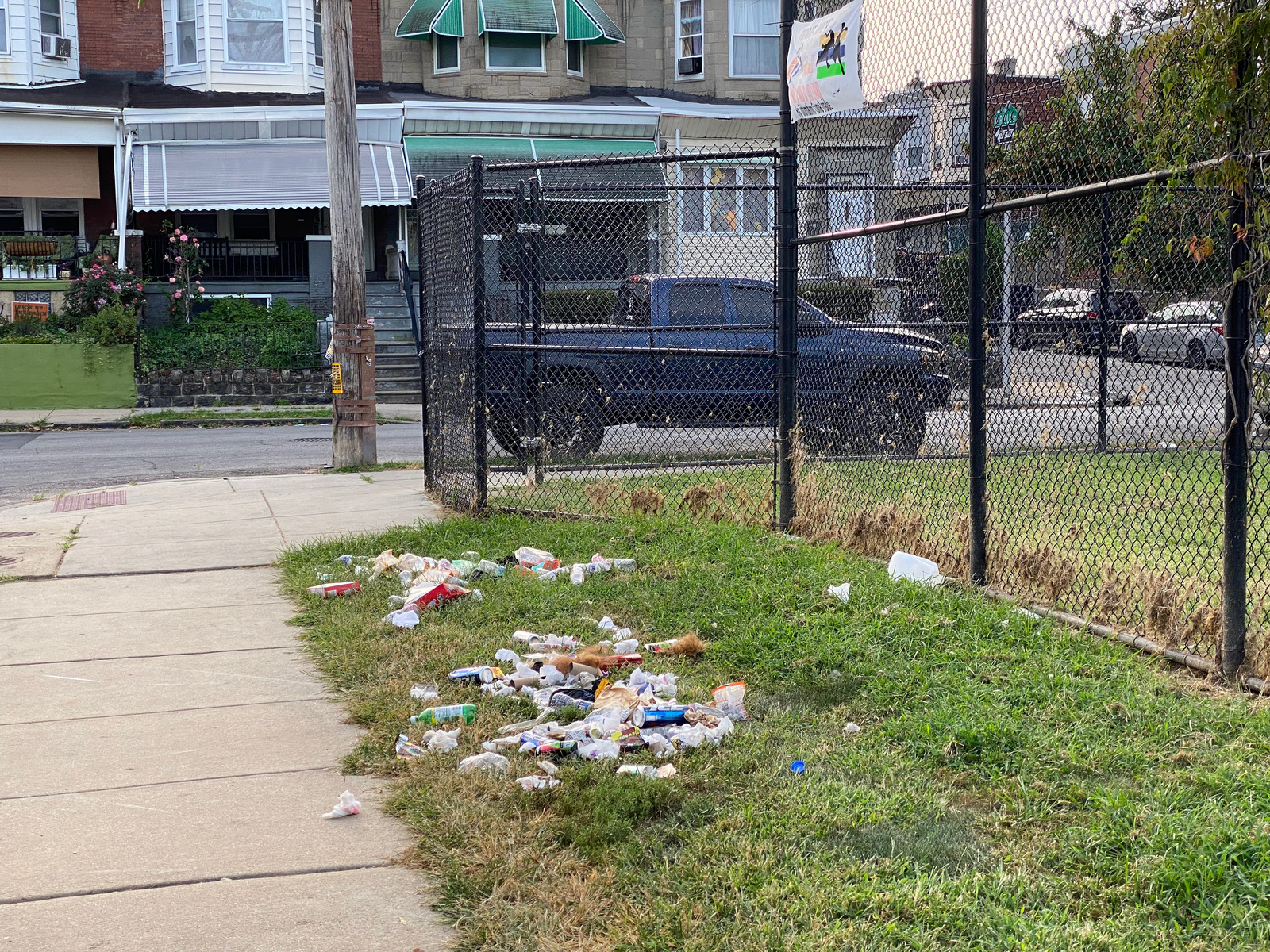 Photographic documentation of the work as submitted to the city's 311 record.