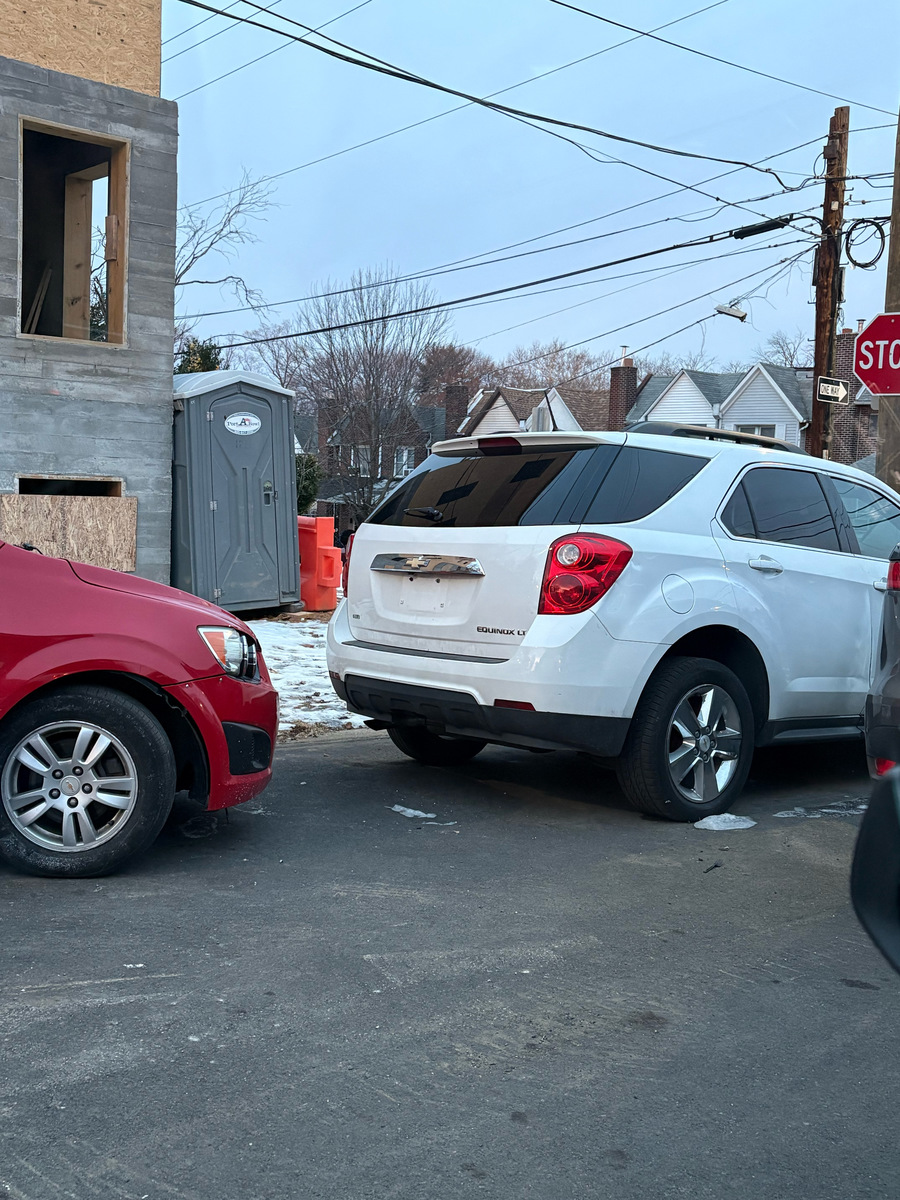 Photographic documentation of the work as submitted to the city's 311 record.