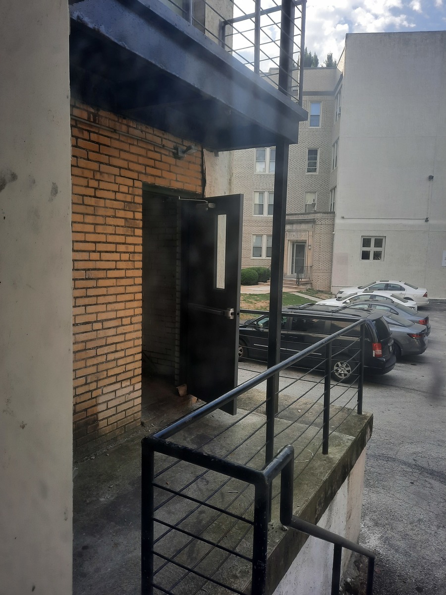 Photographic documentation of the work as submitted to the city's 311 record.