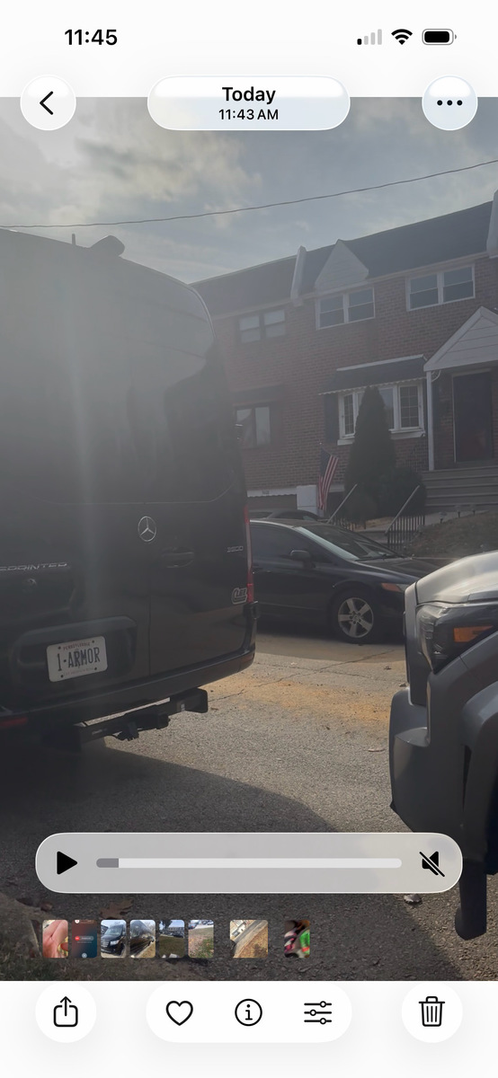 Photographic documentation of the work as submitted to the city's 311 record.