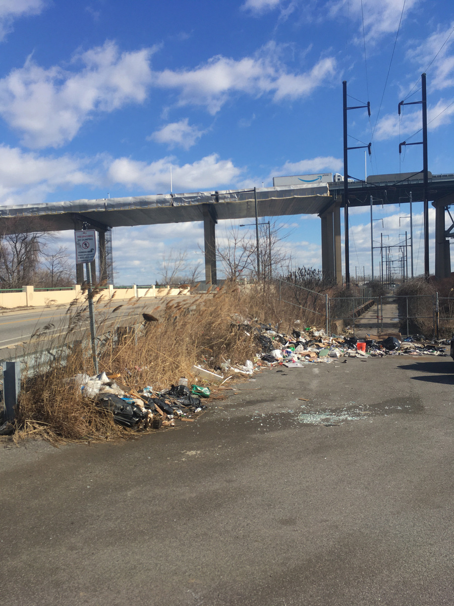 Photographic documentation of the work as submitted to the city's 311 record.