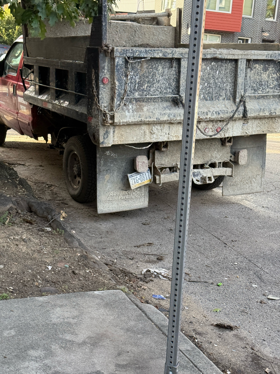 Photographic documentation of the work as submitted to the city's 311 record.