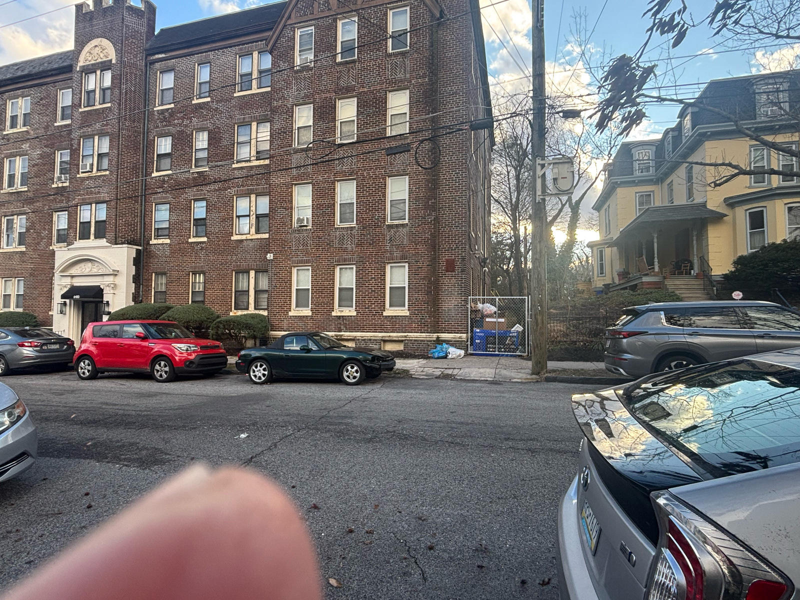Photographic documentation of the work as submitted to the city's 311 record.