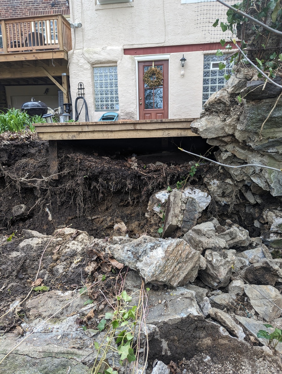 Photographic documentation of the work as submitted to the city's 311 record.