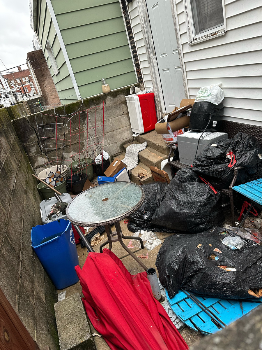 Photographic documentation of the work as submitted to the city's 311 record.