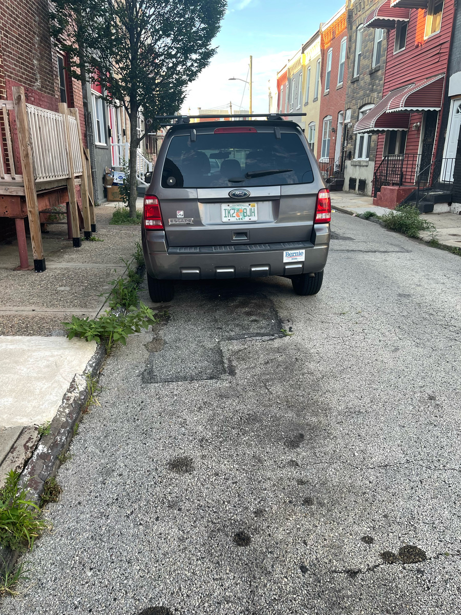 Photographic documentation of the work as submitted to the city's 311 record.