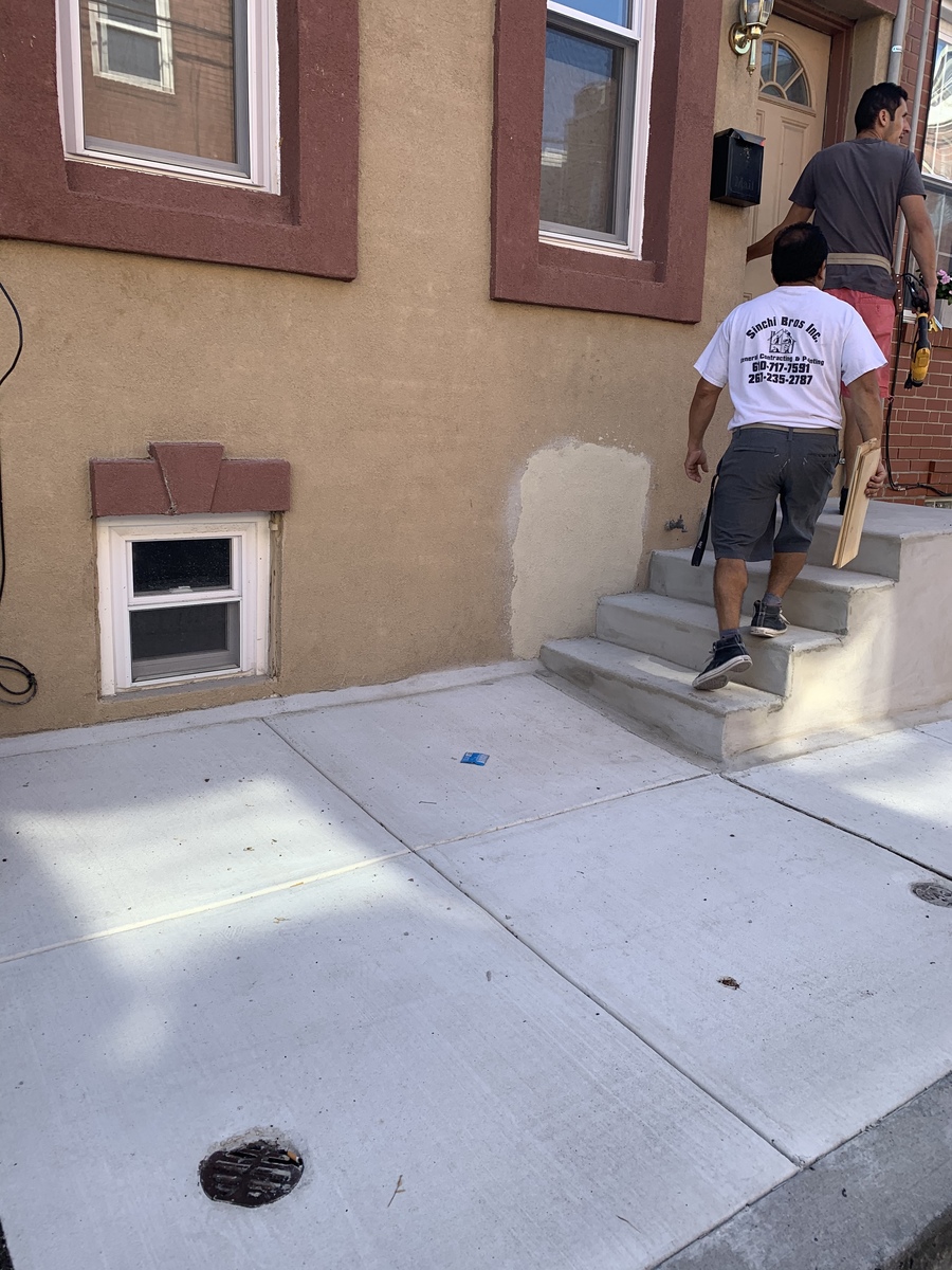 Photographic documentation of the work as submitted to the city's 311 record.