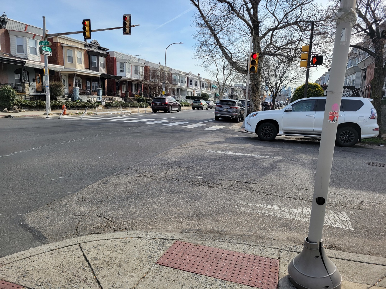 Photographic documentation of the work as submitted to the city's 311 record.