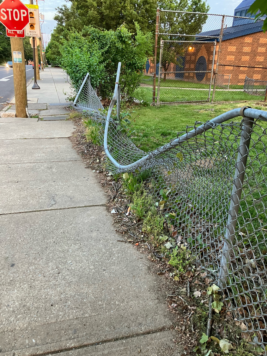Photographic documentation of the work as submitted to the city's 311 record.