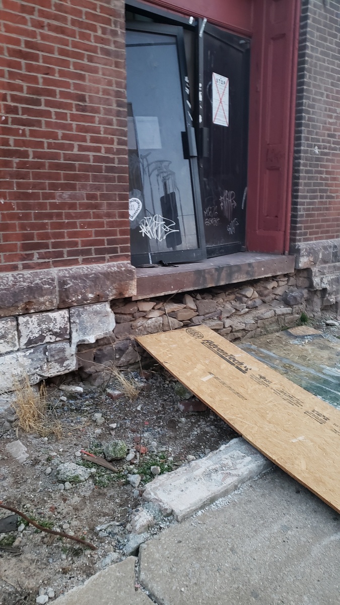 Photographic documentation of the work as submitted to the city's 311 record.