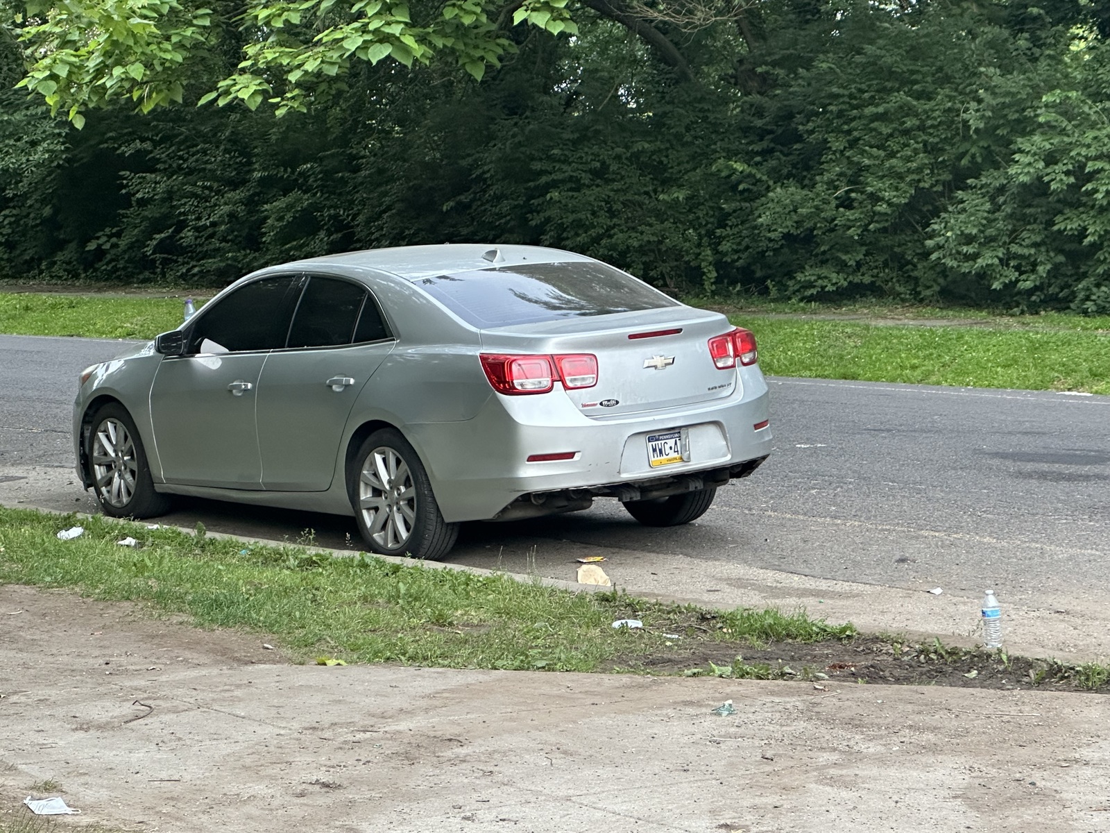 Photographic documentation of the work as submitted to the city's 311 record.