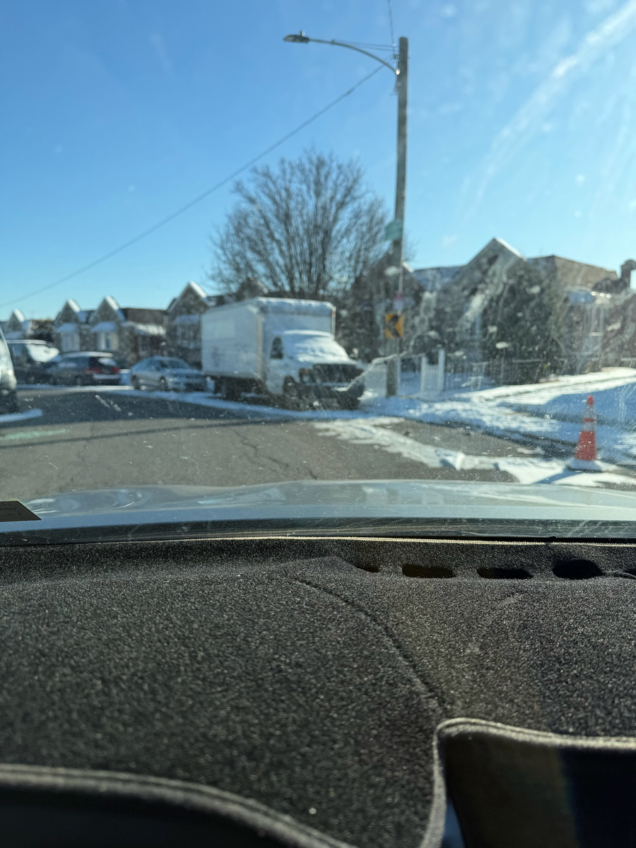 Photographic documentation of the work as submitted to the city's 311 record.