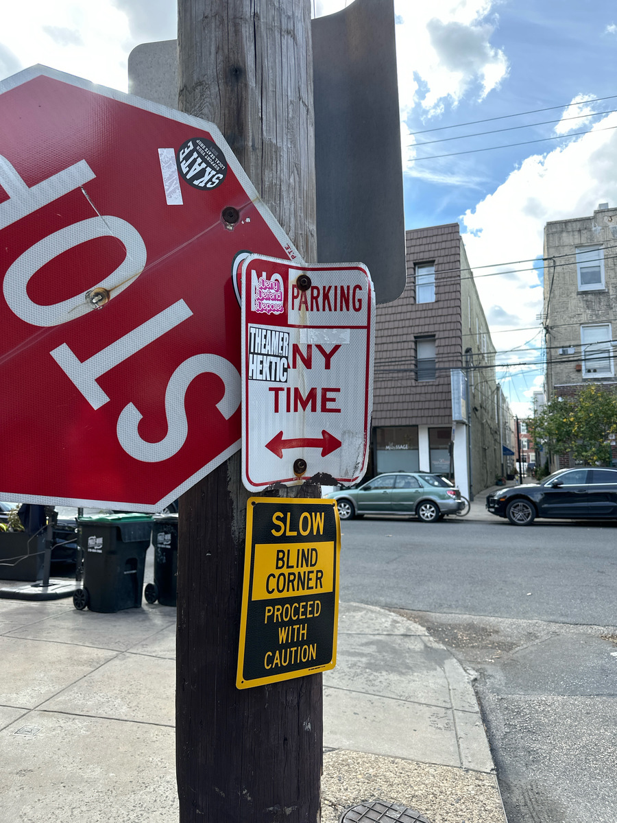 Photographic documentation of the work as submitted to the city's 311 record.