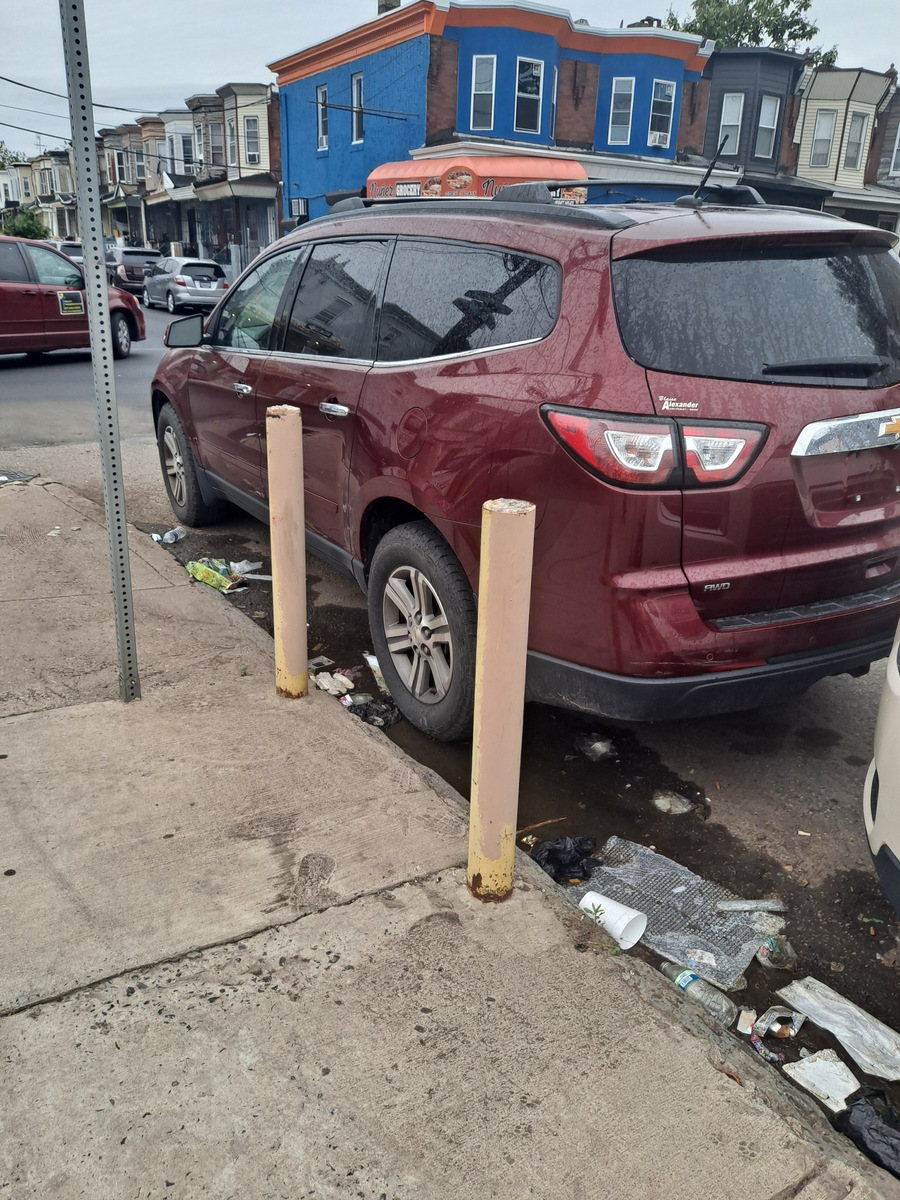 Photographic documentation of the work as submitted to the city's 311 record.
