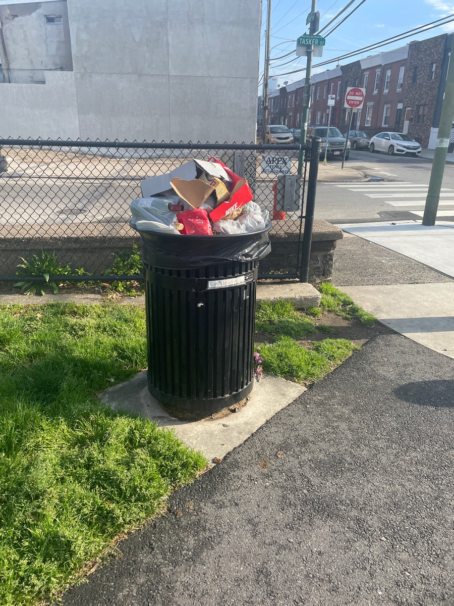 Photographic documentation of the work as submitted to the city's 311 record.