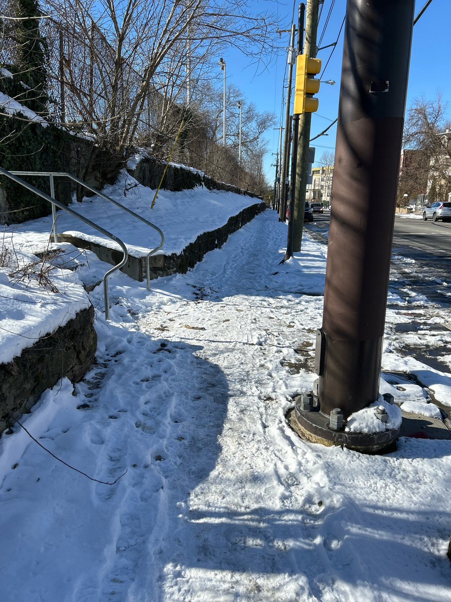 Photographic documentation of the work as submitted to the city's 311 record.