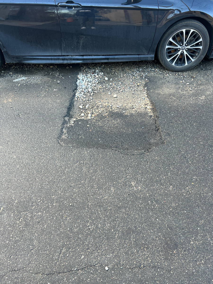 Photographic documentation of the work as submitted to the city's 311 record.