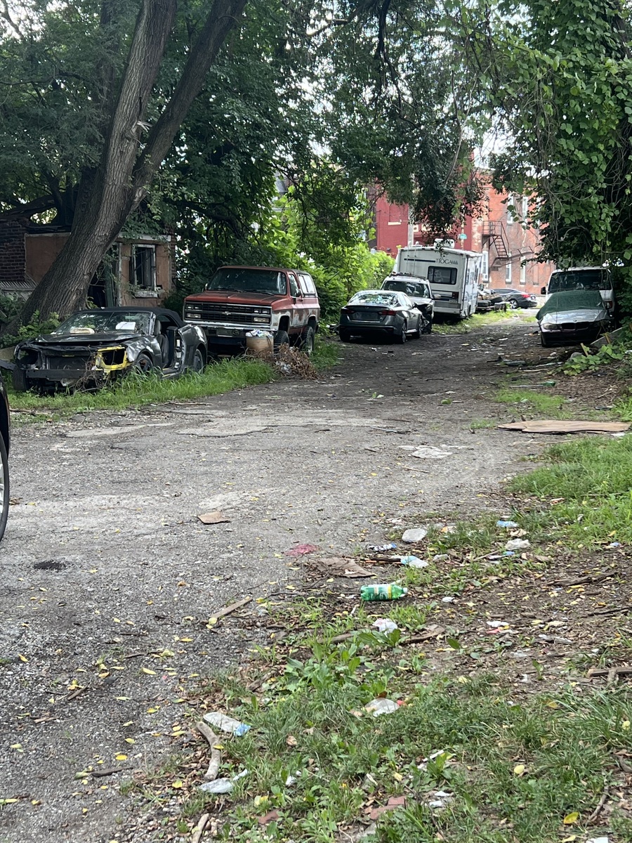 Photographic documentation of the work as submitted to the city's 311 record.