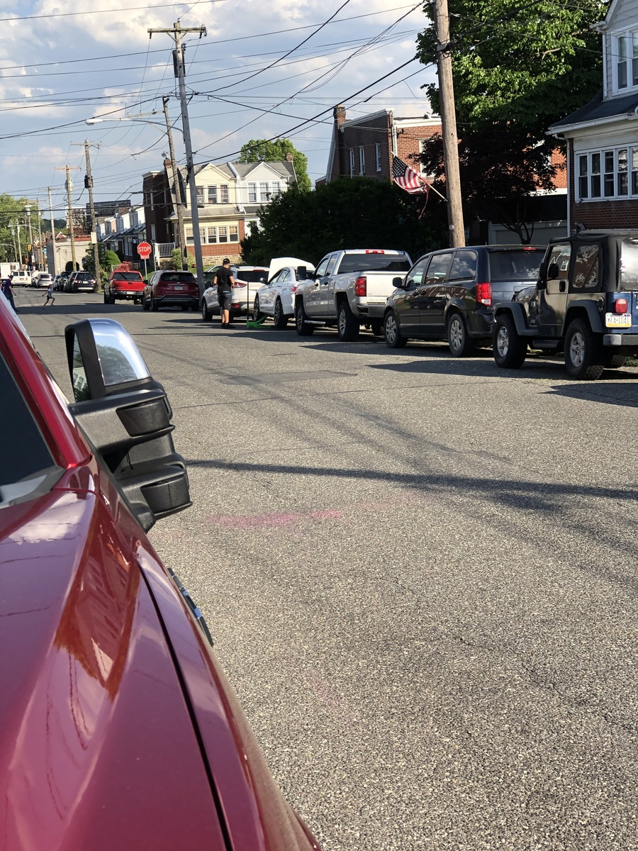 Photographic documentation of the work as submitted to the city's 311 record.