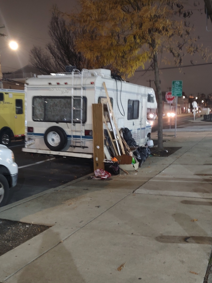 Photographic documentation of the work as submitted to the city's 311 record.