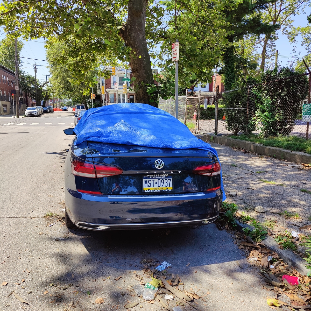 Photographic documentation of the work as submitted to the city's 311 record.