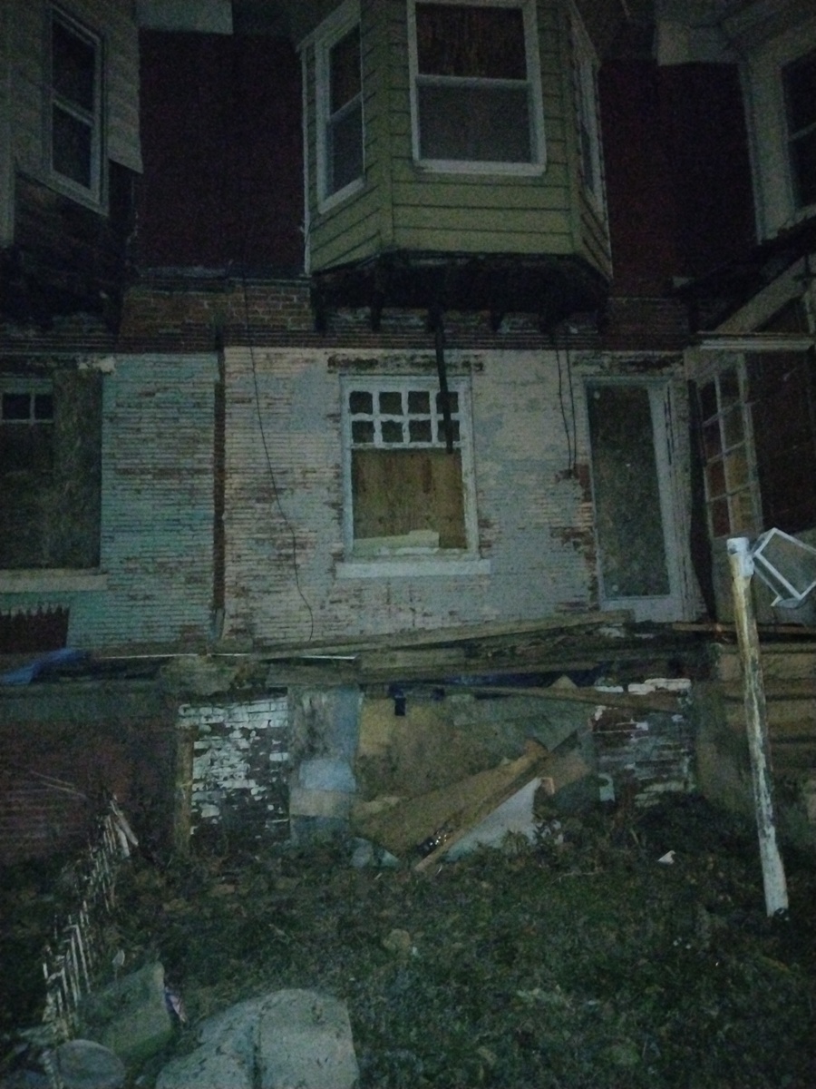 Photographic documentation of the work as submitted to the city's 311 record.