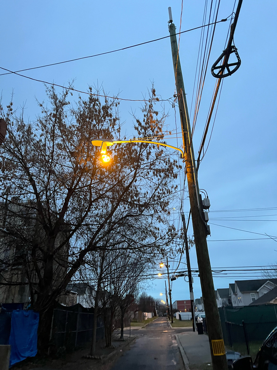 Photographic documentation of the work as submitted to the city's 311 record.