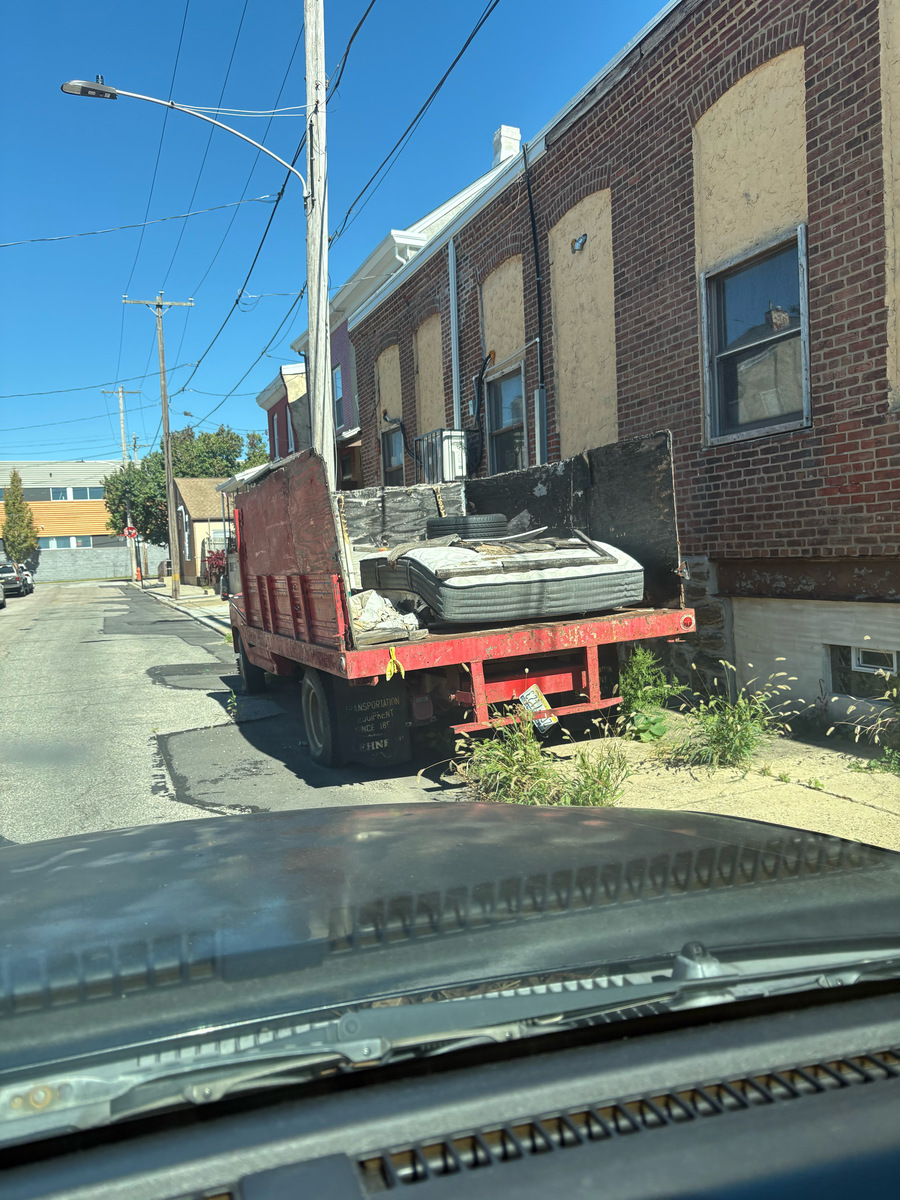 Photographic documentation of the work as submitted to the city's 311 record.