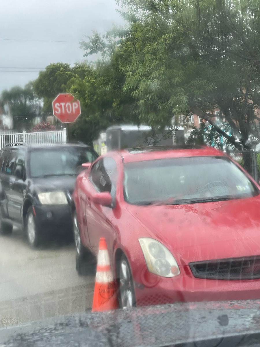 Photographic documentation of the work as submitted to the city's 311 record.