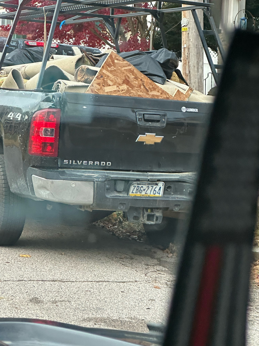 Photographic documentation of the work as submitted to the city's 311 record.