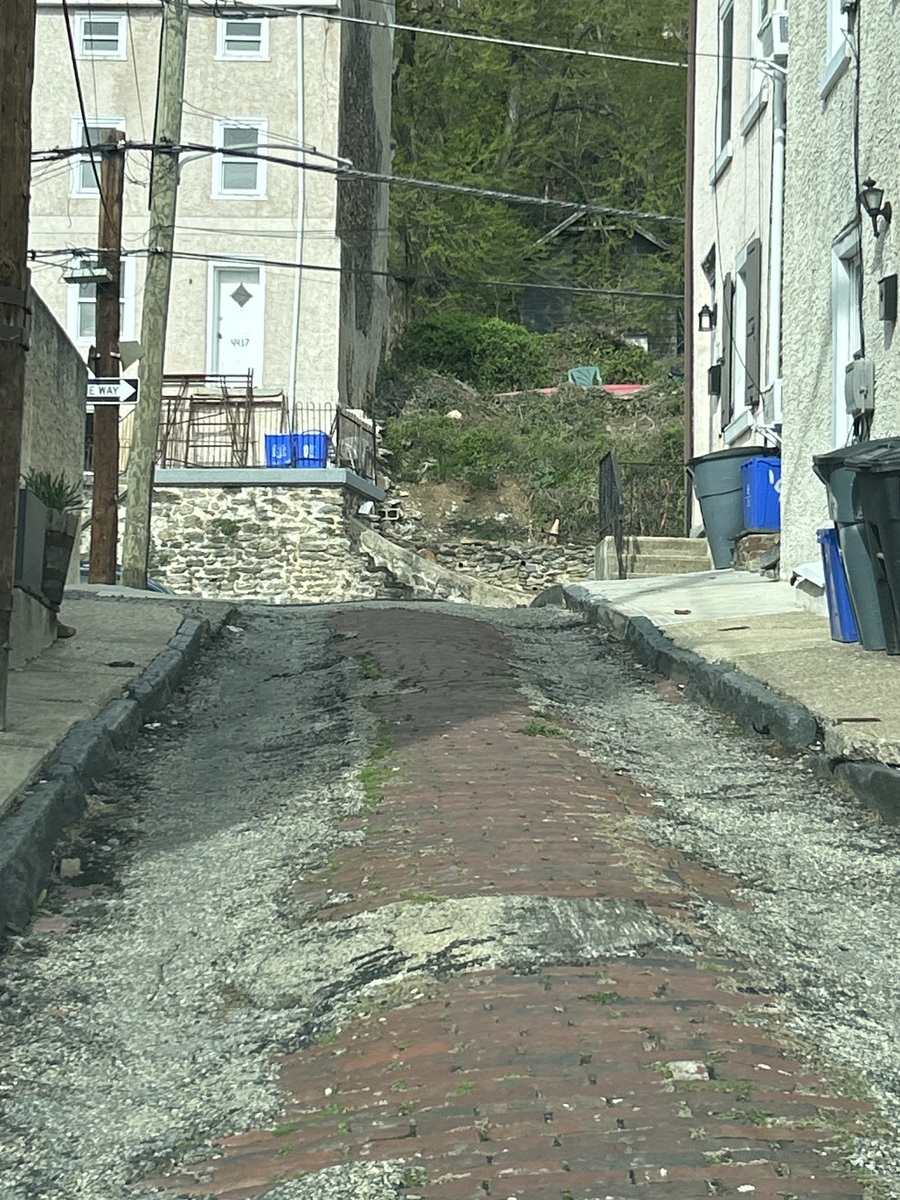 Photographic documentation of the work as submitted to the city's 311 record.