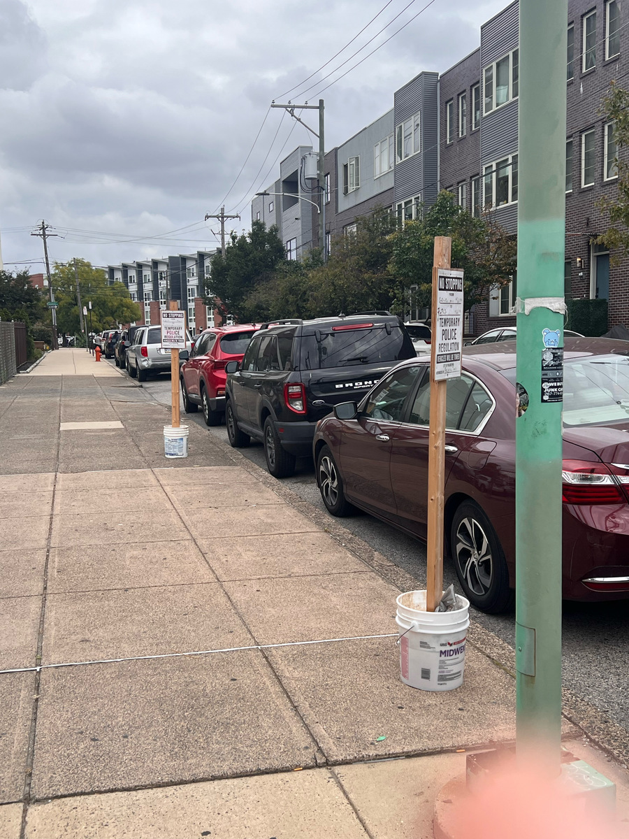Photographic documentation of the work as submitted to the city's 311 record.
