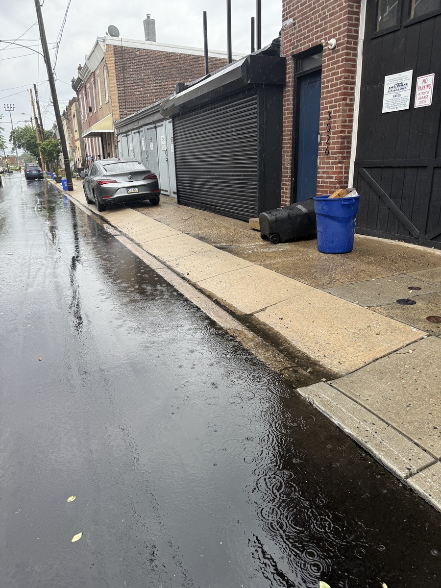 Photographic documentation of the work as submitted to the city's 311 record.